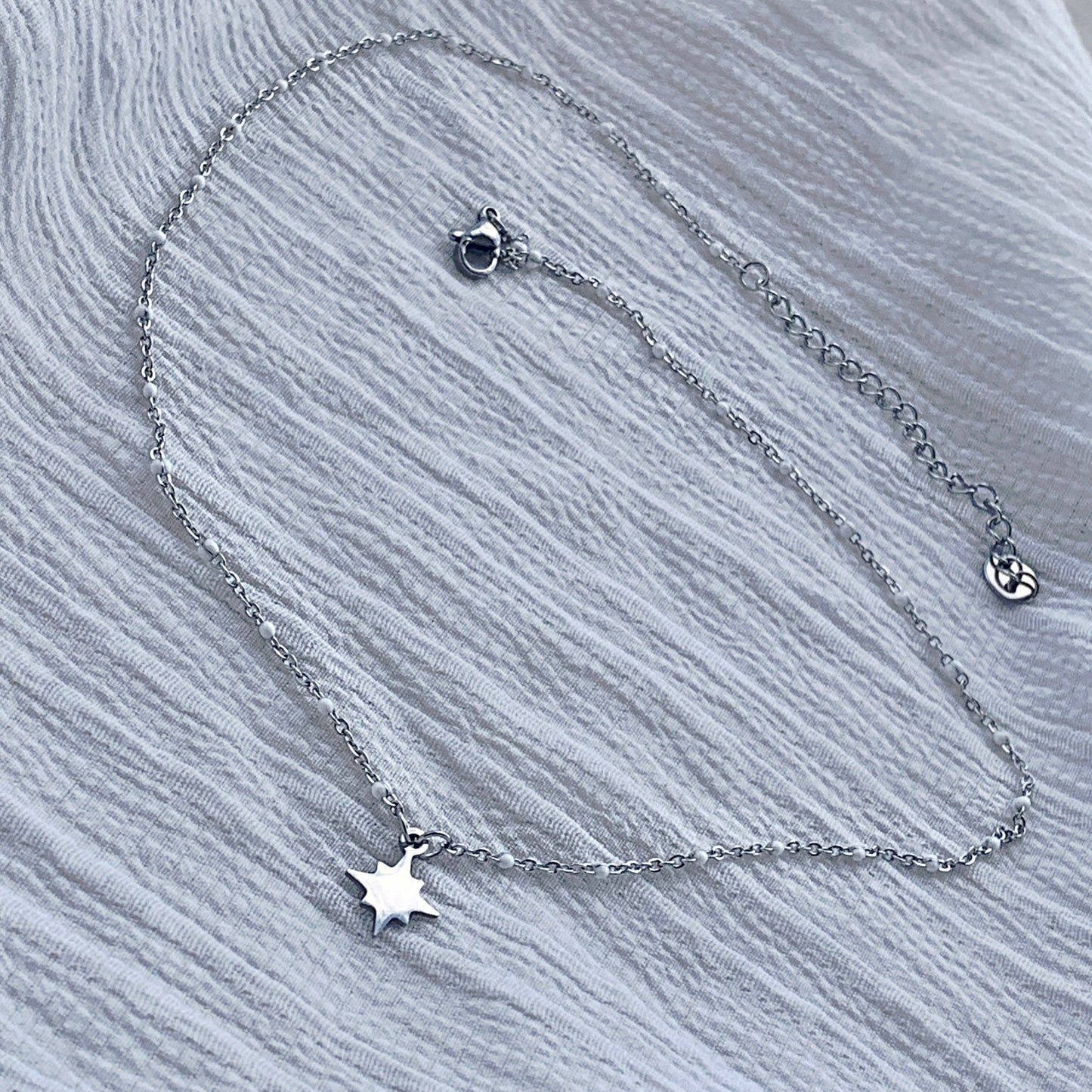 Collier Léna argenté