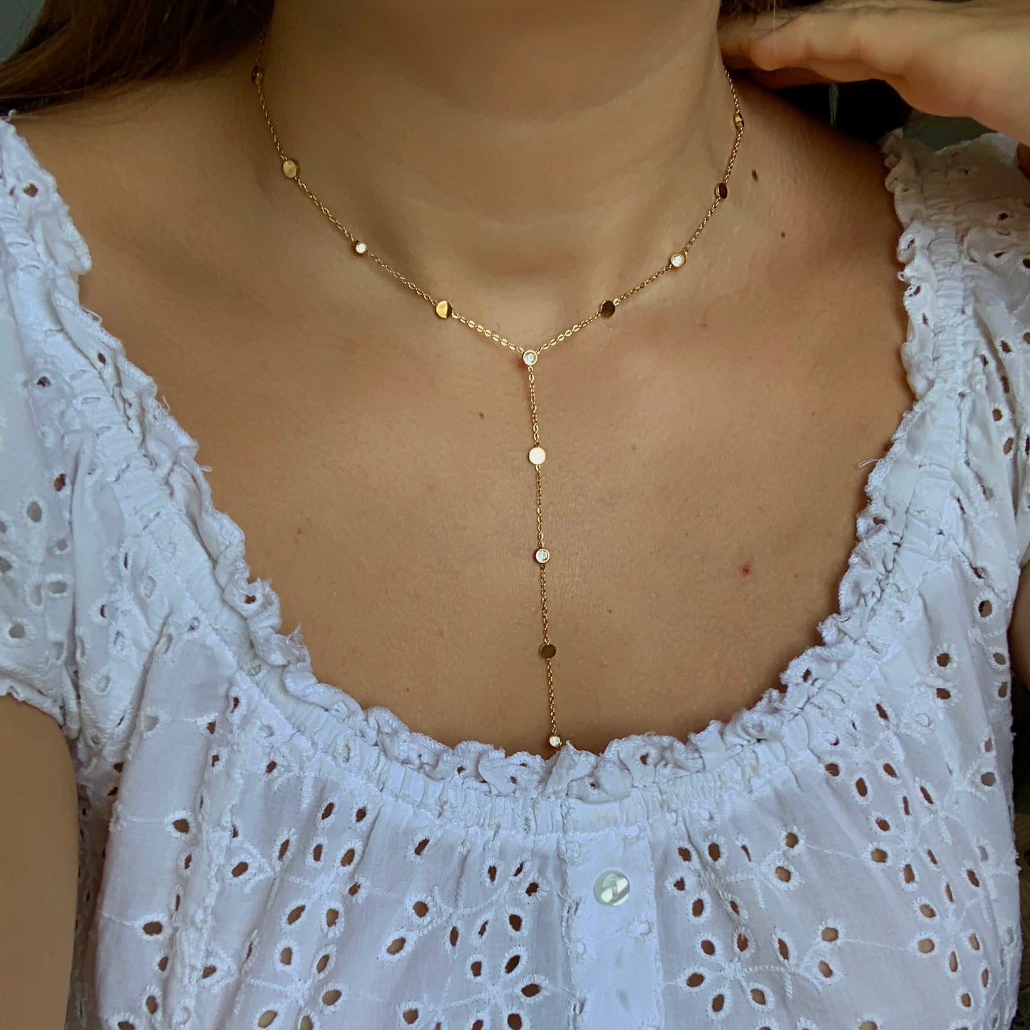 Collier Ivy doré
