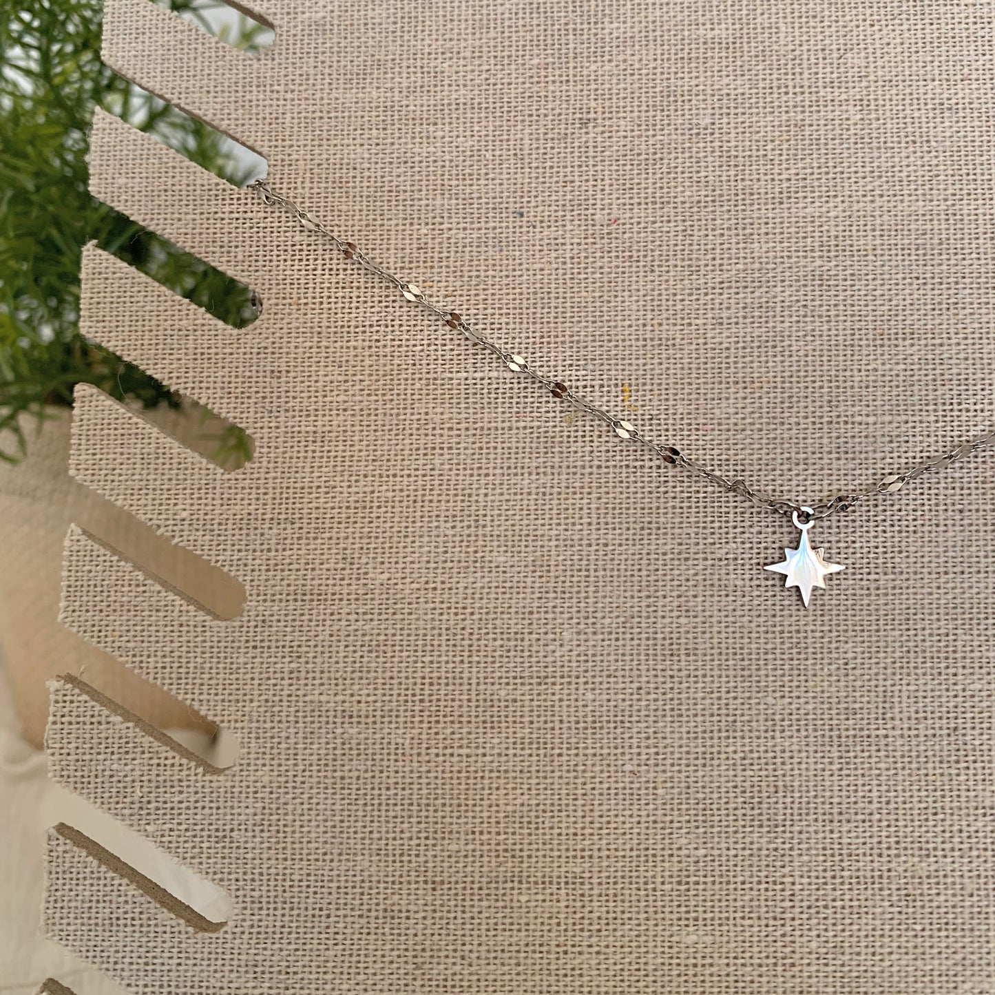 Collier Léna argenté