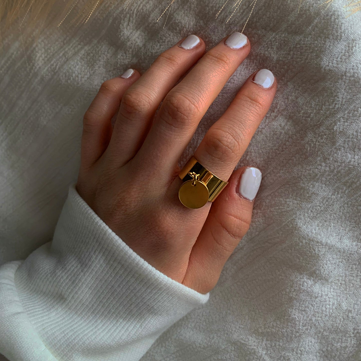 Bague Léa dorée