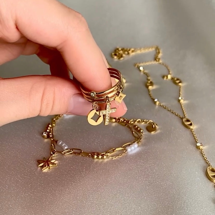 Bague Ève dorée
