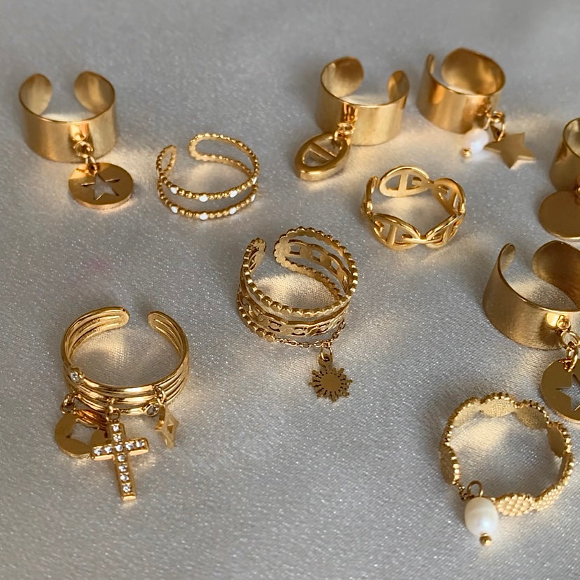 Bague Vivi dorée