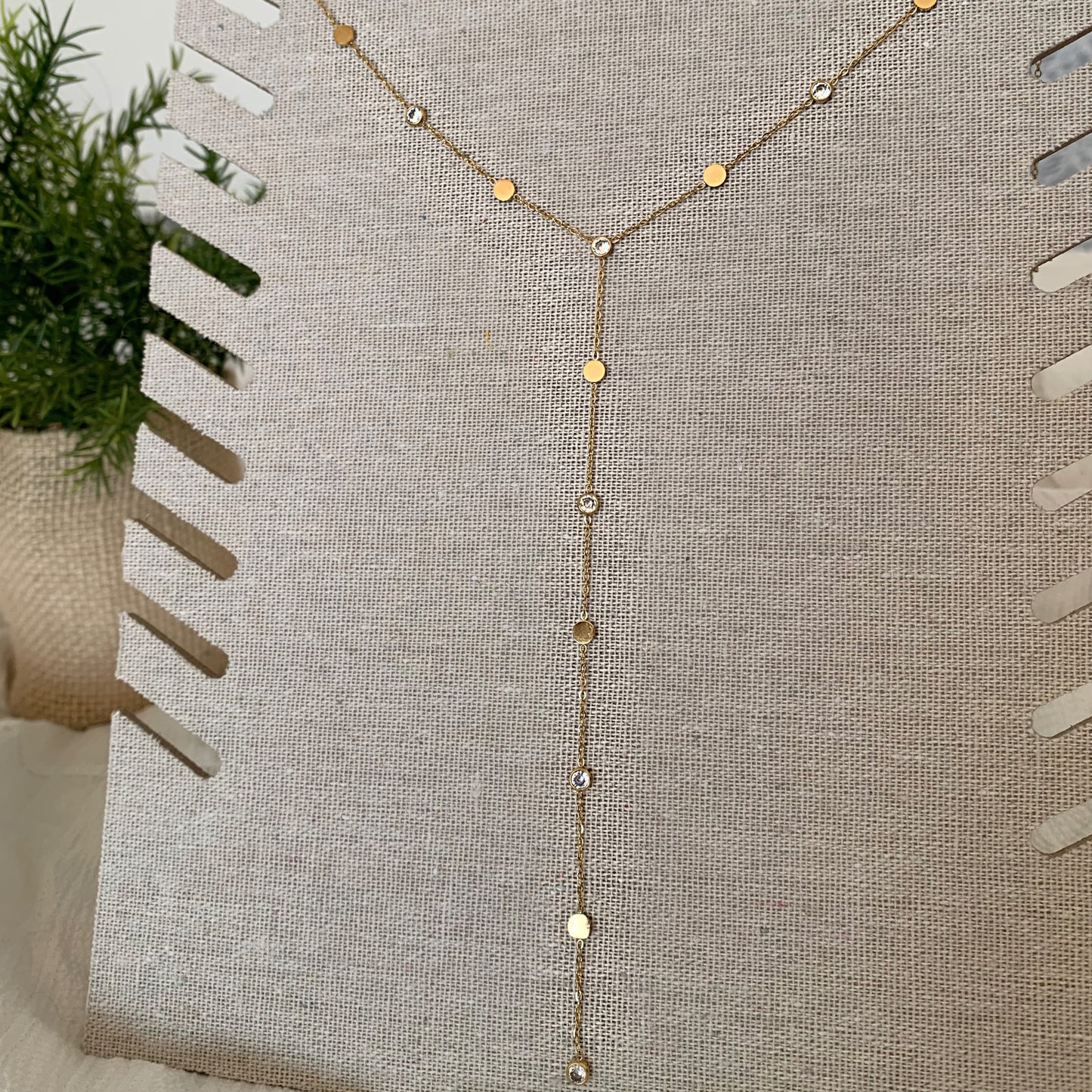 Collier Ivy doré