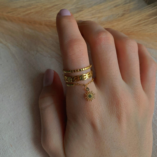 Bague Hélia dorée