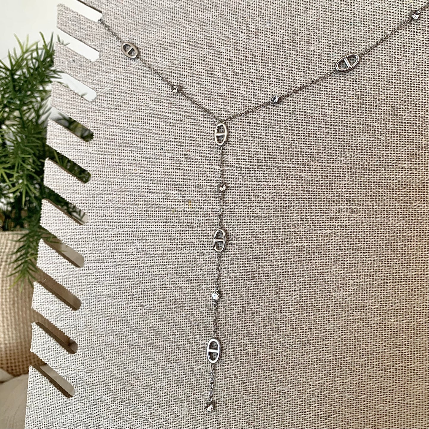 Collier Ella argenté
