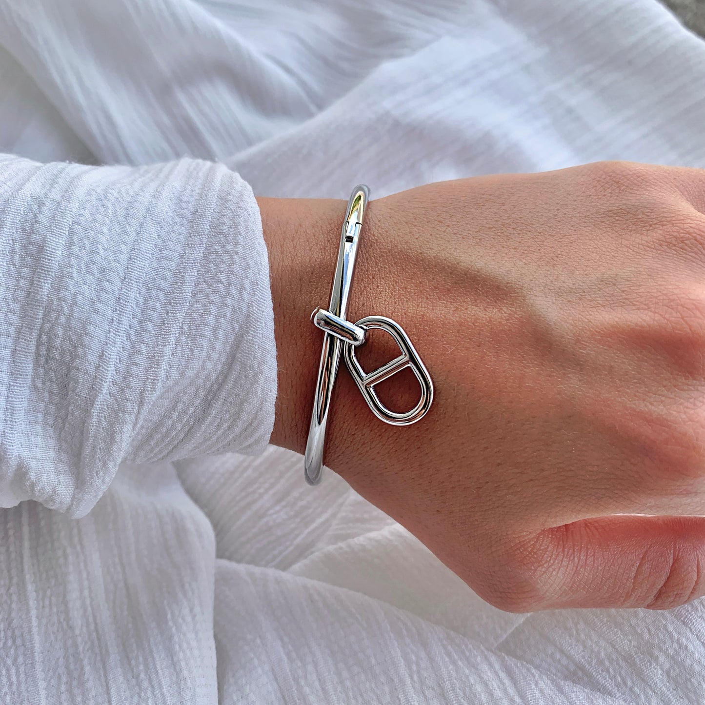 Bracelet Olya argenté