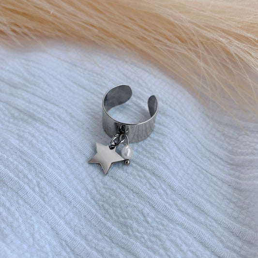 Bague Zélie argentée