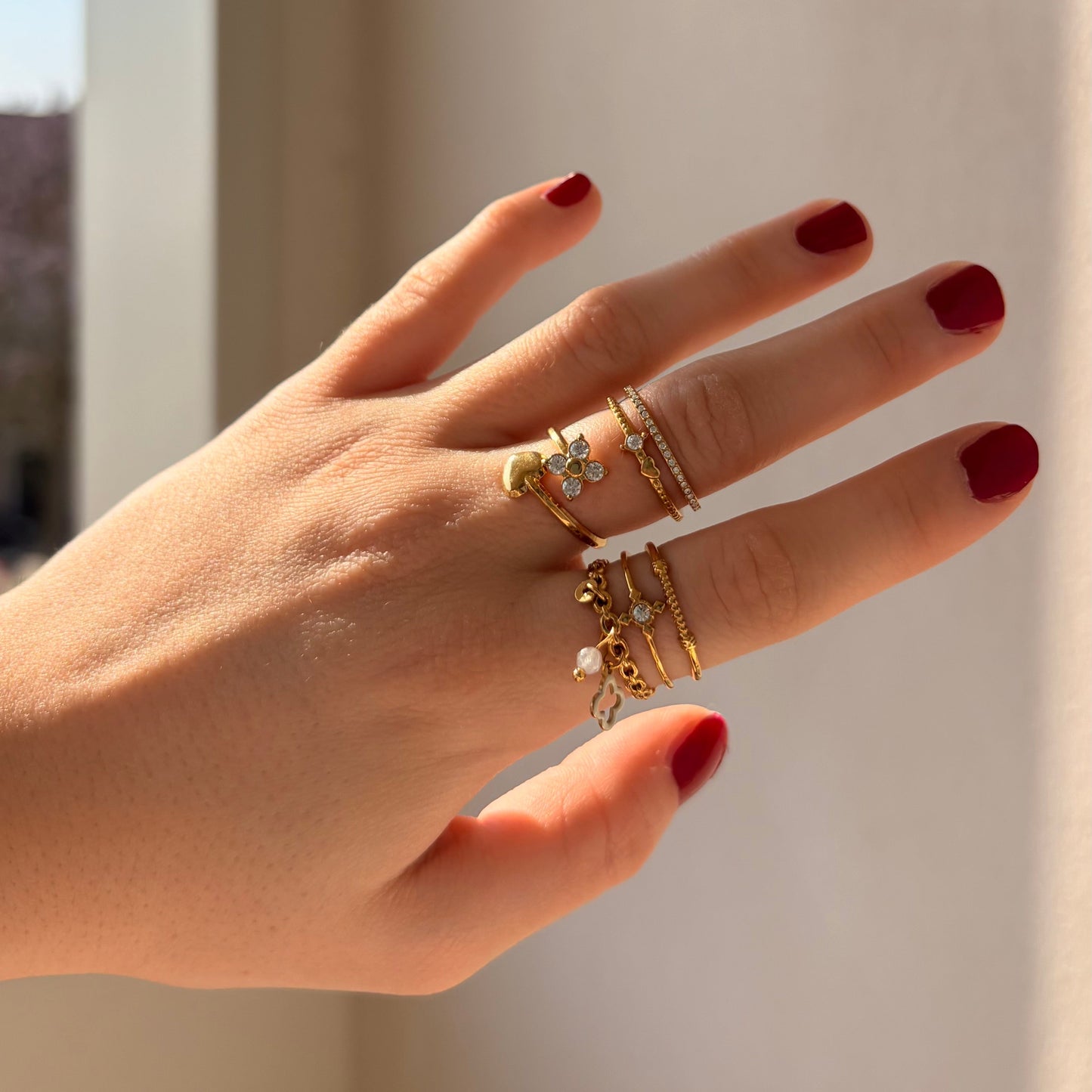 Bague Isaline dorée