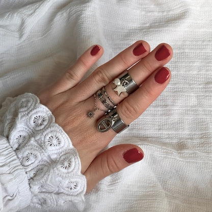 Bague Olya argentée