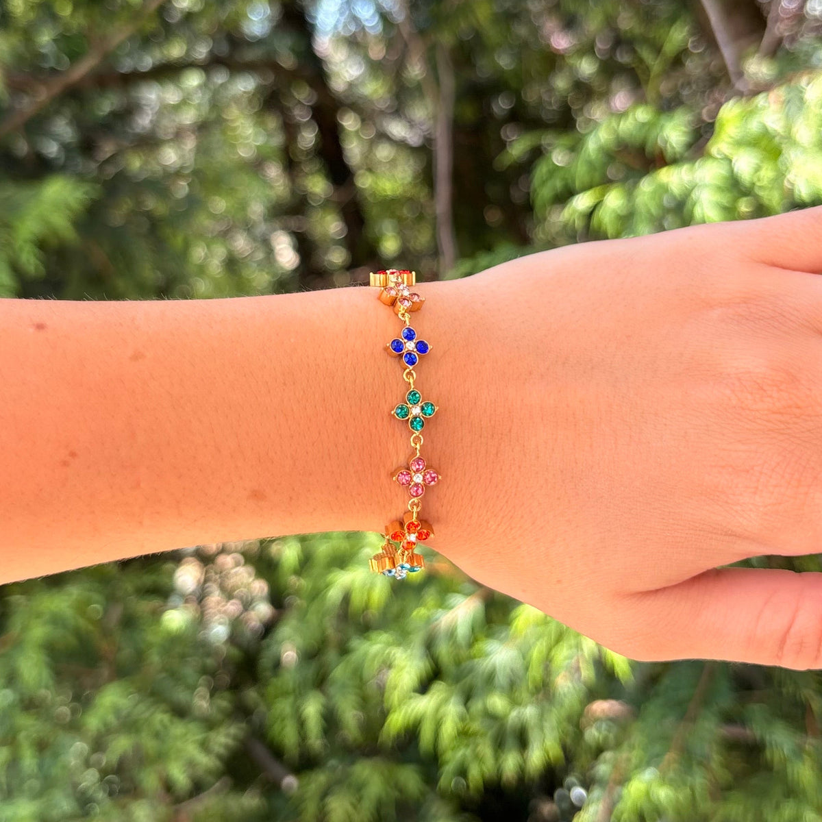 Bracelet Flora doré