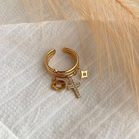 Bague Ève dorée