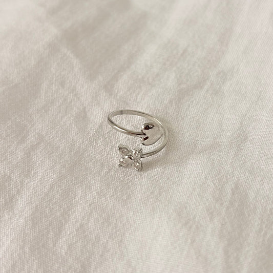 Bague Isaline argentée