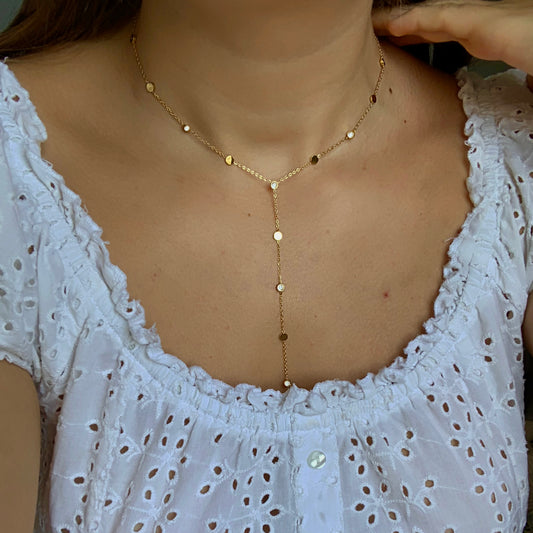 Collier Ivy doré