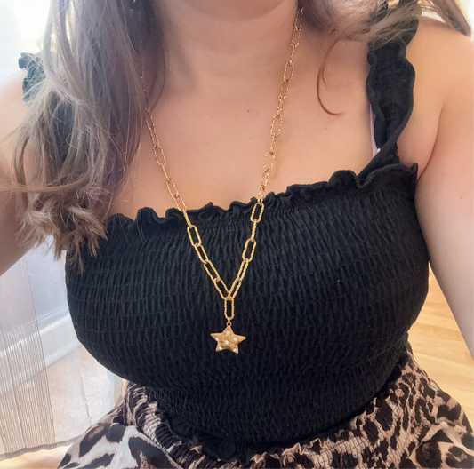 Collier sautoir Spark