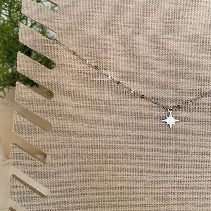 Collier Léna argenté