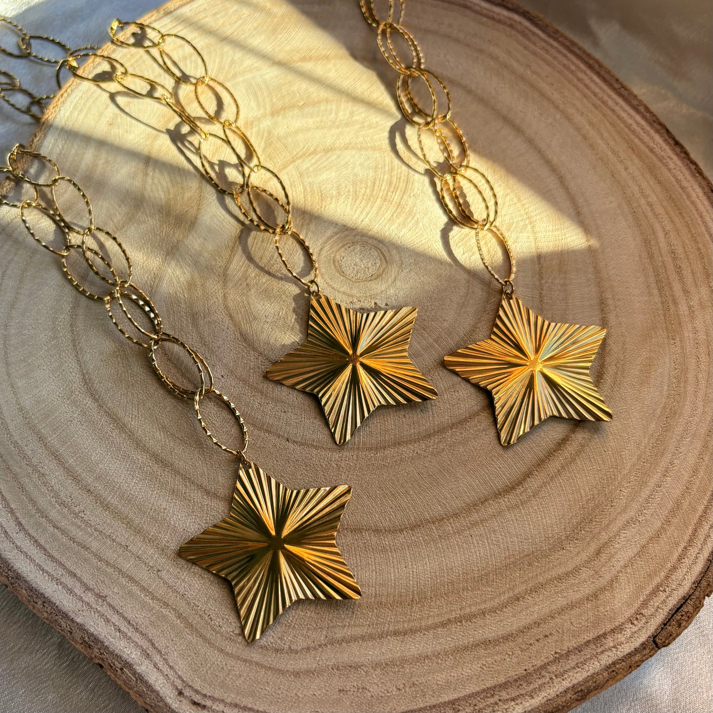 Collier sautoir Star