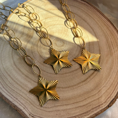 Collier sautoir Star