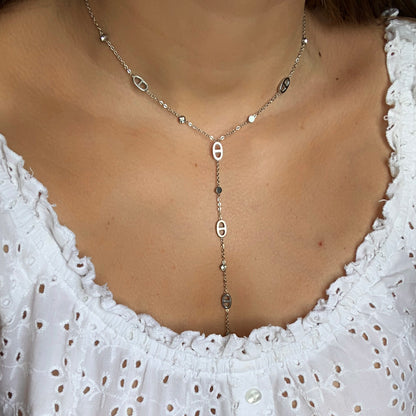 Collier Ella argenté