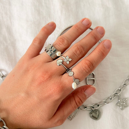 Bague Isaline argentée