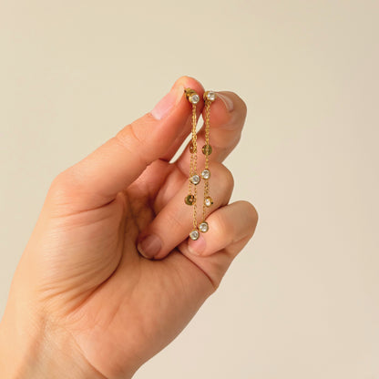 Boucles d’oreilles Hoshi dorées