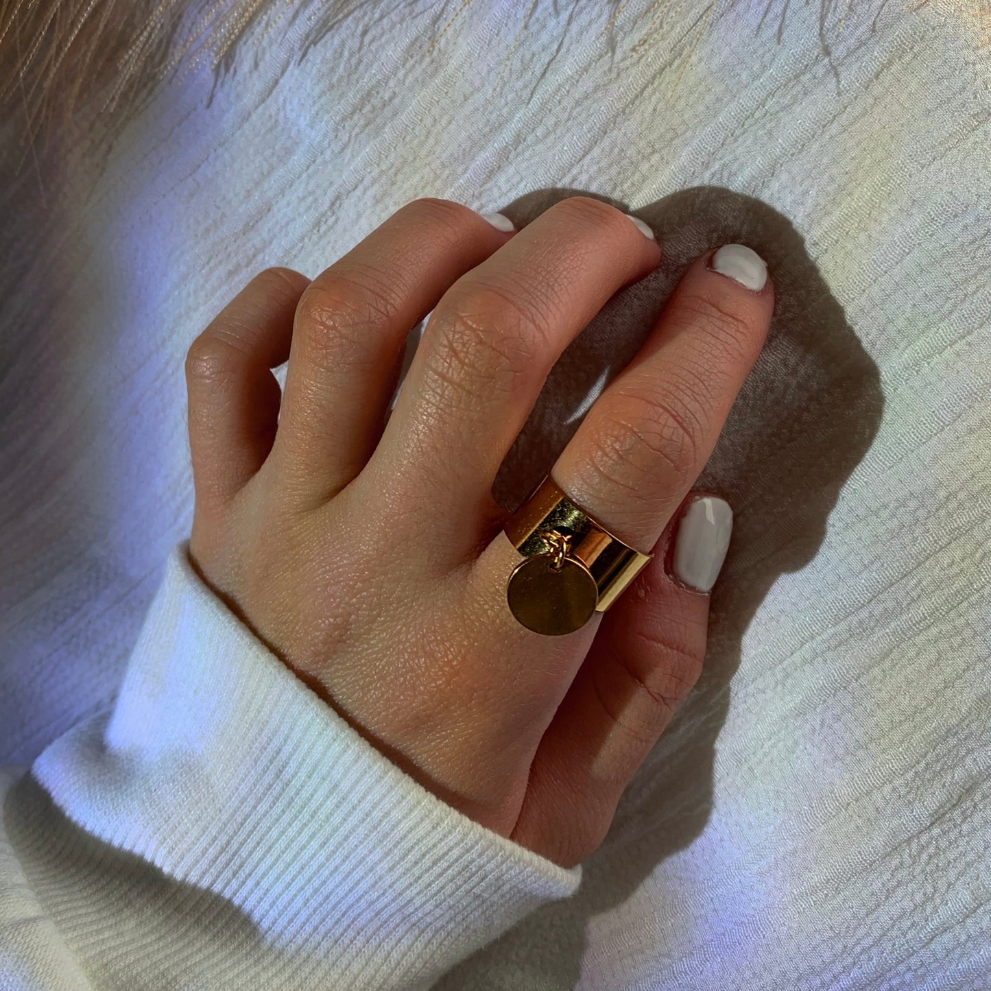Bague Léa dorée