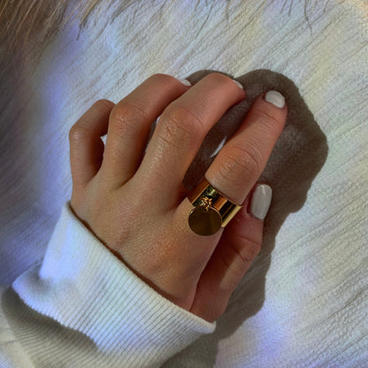 Bague Léa dorée