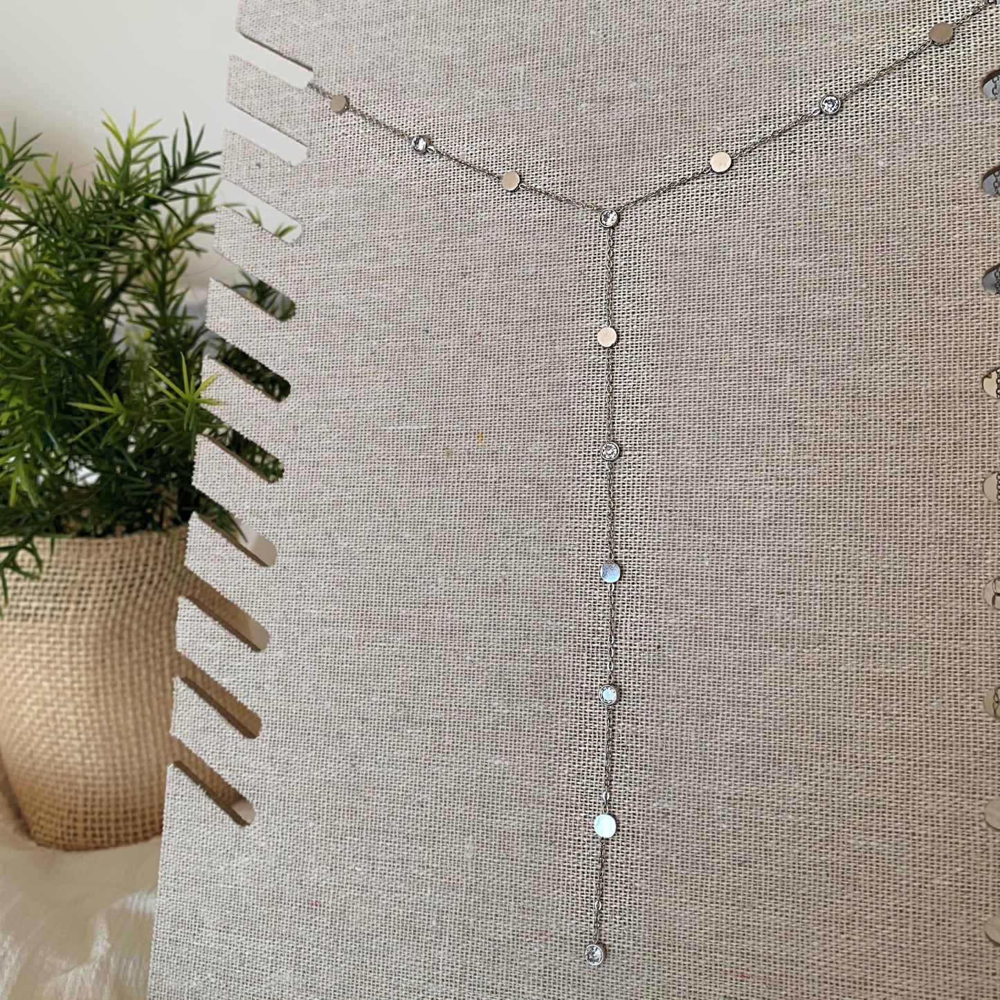 Collier Ivy argenté