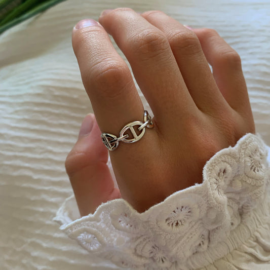 Bague Vivi argentée