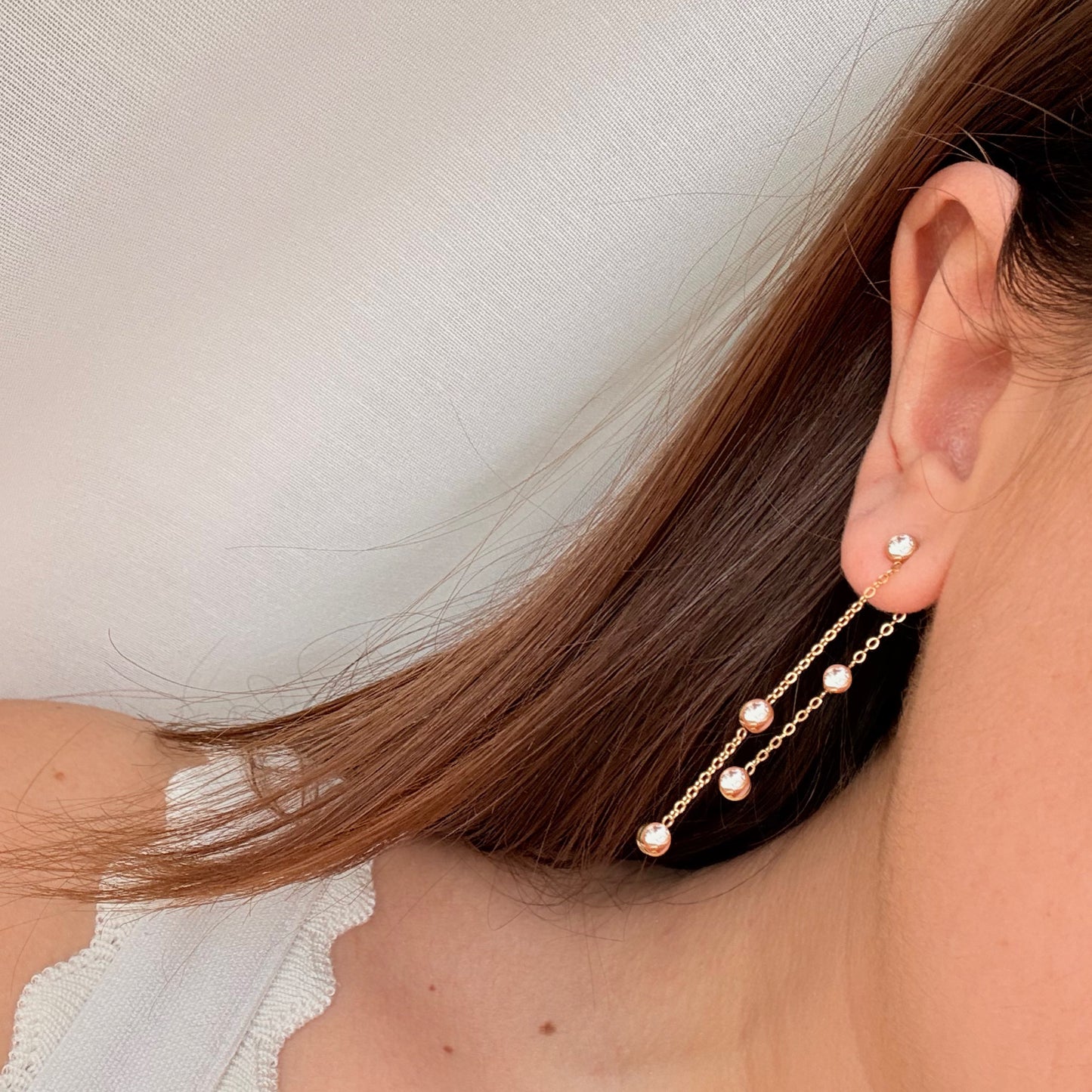 Boucles d’oreilles Hoshi dorées