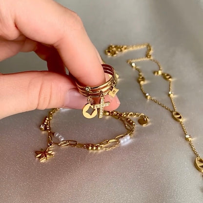 Bague Ève dorée