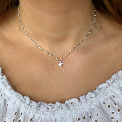 Collier Léna argenté