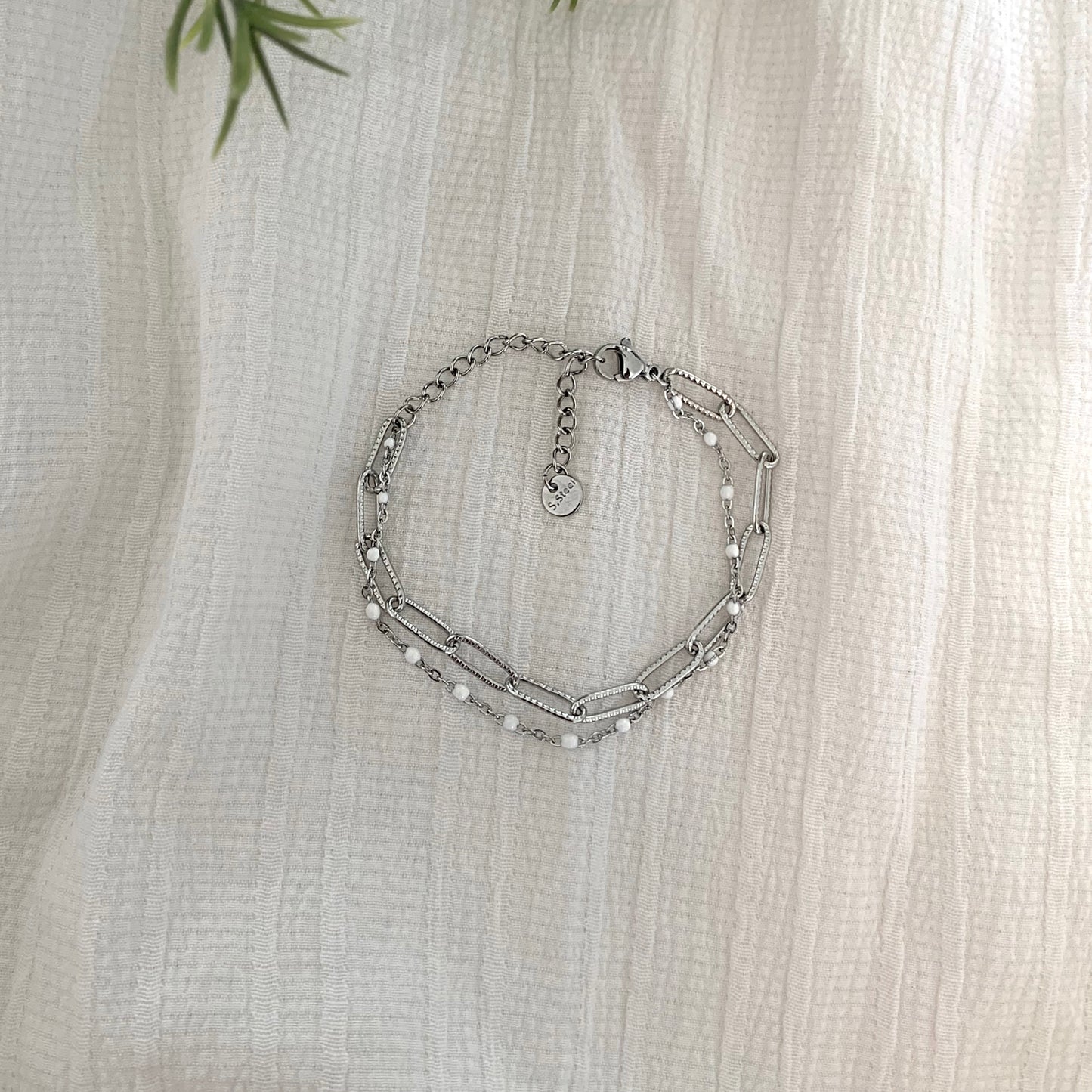 Bracelet Emma argenté