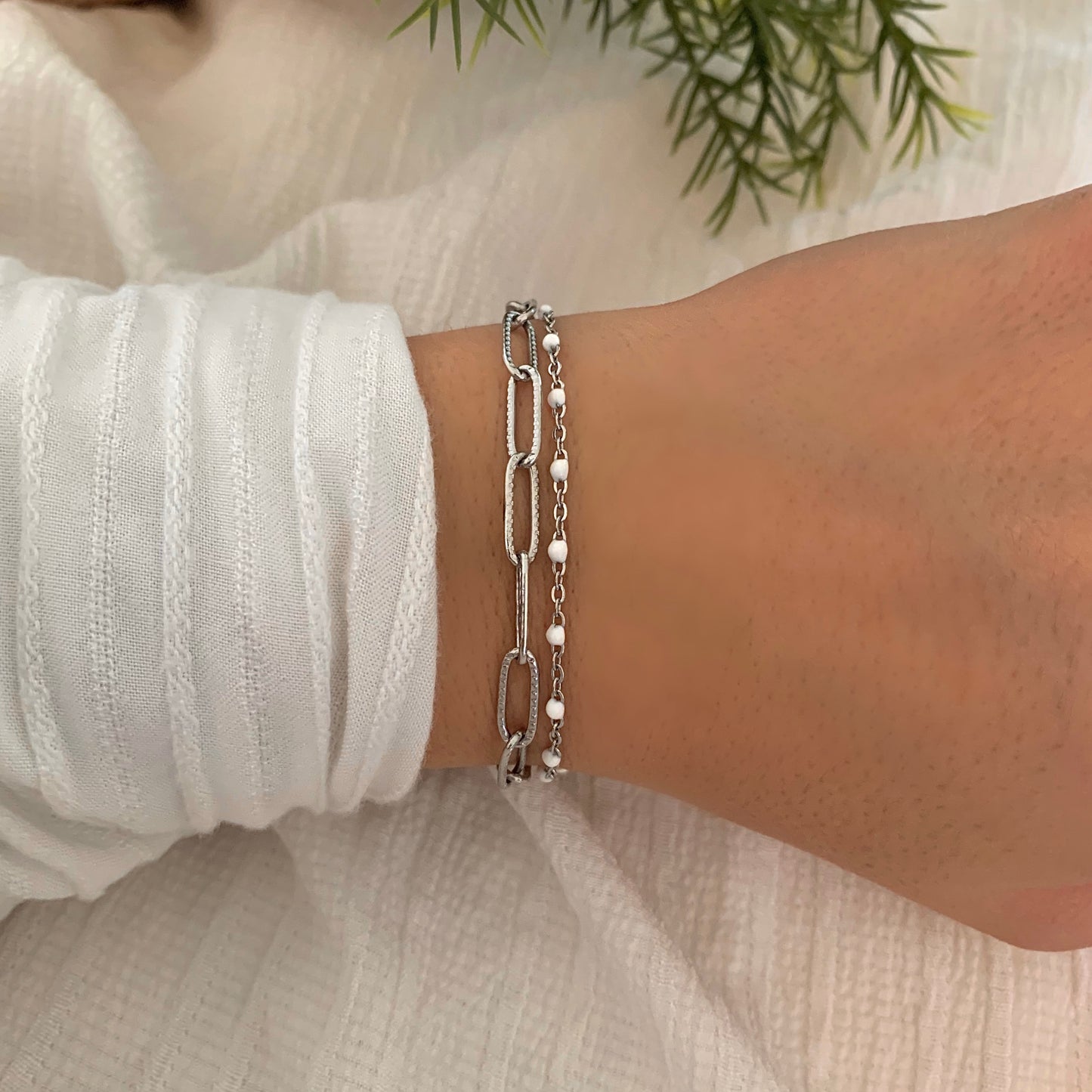 Bracelet Emma argenté