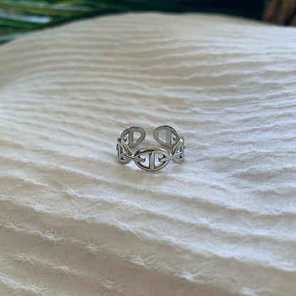 Bague Vivi argentée