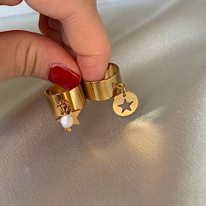 Bague Zélie dorée