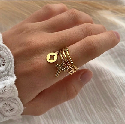 Bague Ève dorée