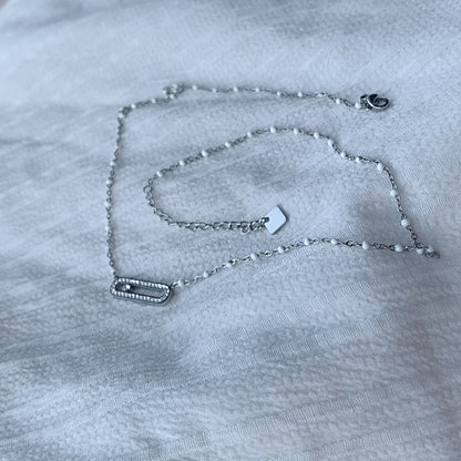 Collier Lou argenté