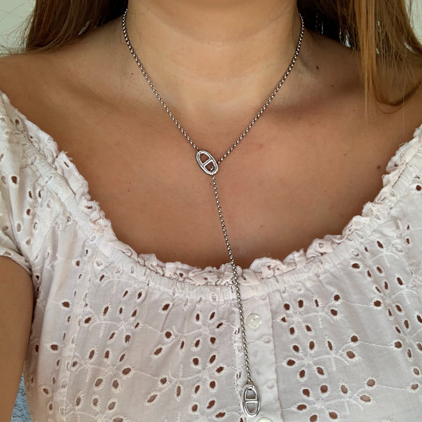 Collier Olya argenté