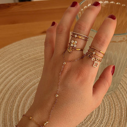 Bague Isaline dorée