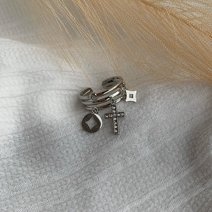 Bague Ève argentée