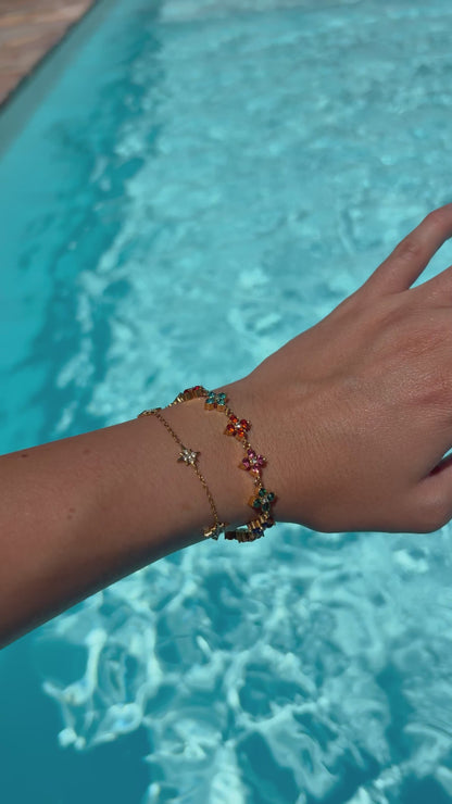 Bracelet Flora doré